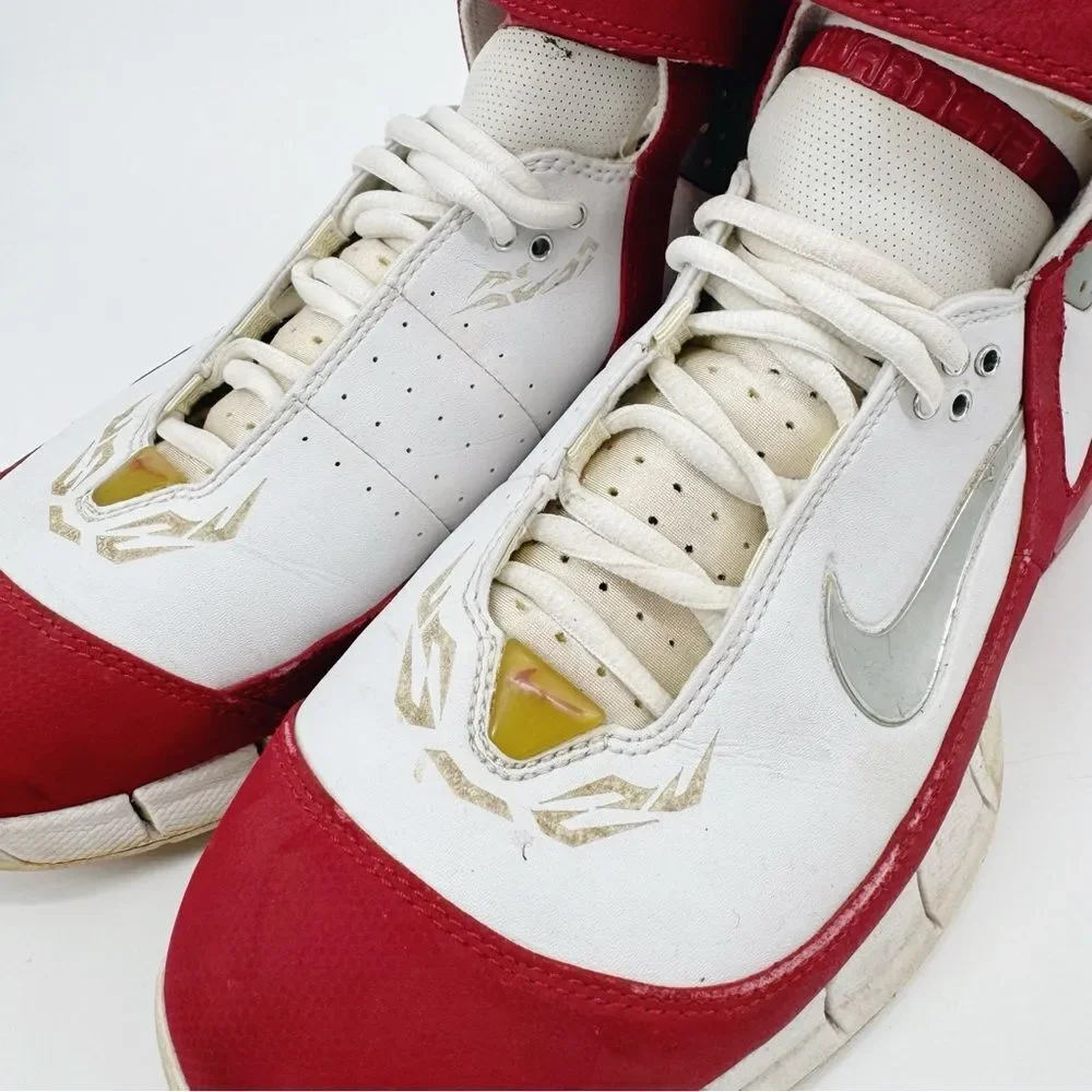 Nike Huarache 2k5 Kobe Basketball White/Red 8.5‎